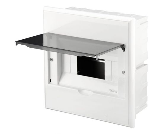 Распределительный встраиваемый щит KRANZ на 8 модулей ЩРВ-П-8 IP41 пластик KR-11-0208 – изображение 2