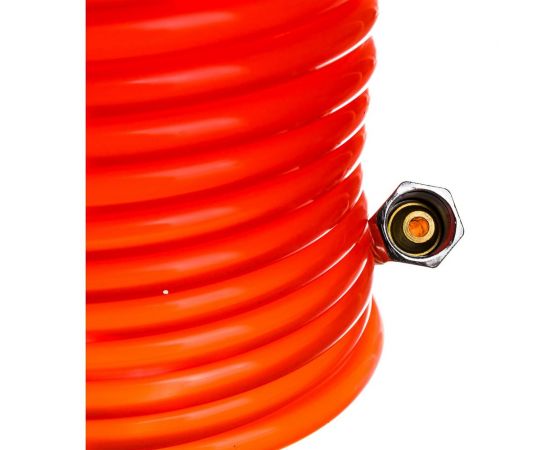 Шланг витой полиуретановый 6х8мм, 5 м с резьбовыми наконечниками 1/4x1/4 28393 KINGTUL KT-1065-5M – изображение 3