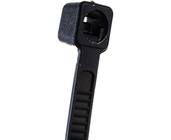 Нейлоновый хомут стяжка DolleX 3,6х150 мм, уп. 100 шт., черный SN-415 – изображение 3