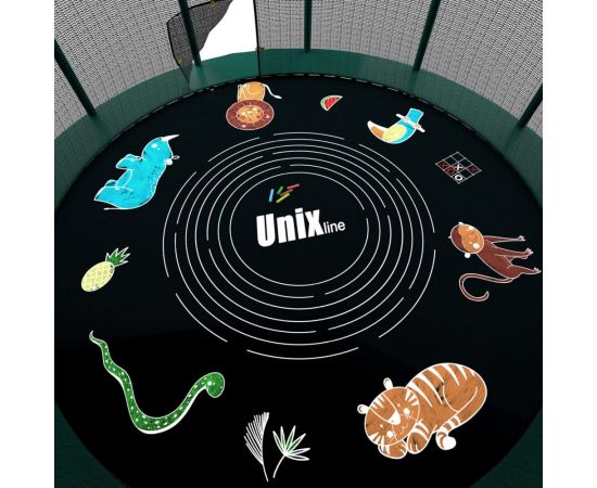 Батут UNIXline SUPREME GAME 10 ft green TRUSUG10GR – изображение 3