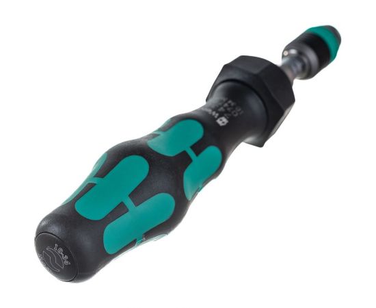 Динамометрическая отвёртка с патроном WERA 7430 Kraftform Rapidaptor, 1/4, 0.10-0.34 Нм WE-074770 – изображение 3