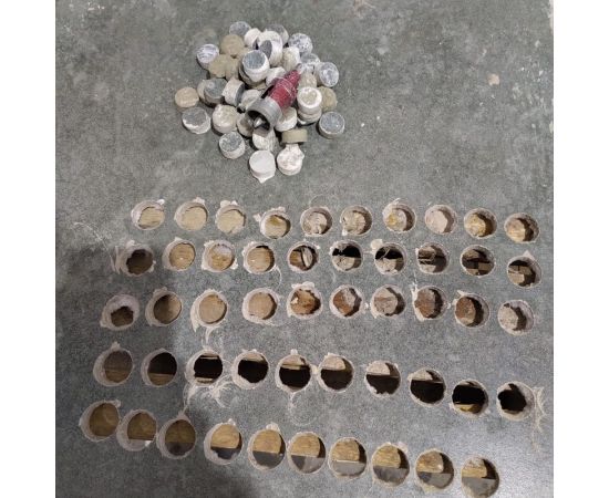 Коронка алмазная по керамограниту и мрамору с направляющим сверлом 38 мм Hardcore 154038 – изображение 3