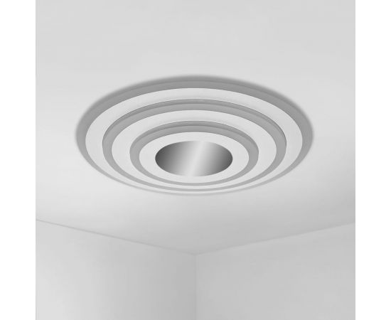 Светодиодная диммируемая люстра RITTER с ДУ LUCERA 3D 100Вт, 2700К+6400/K4200К/6400К+2700K, 7100Лм, 480x60мм 52034 4 – изображение 3