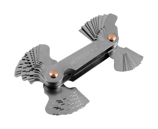 Резьбомер AV STEEL 52 лезвия, шт AV-921183 – изображение 4