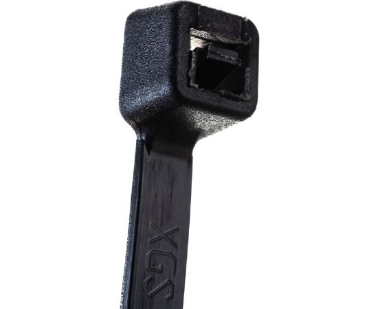 Нейлоновый хомут стяжка DolleX 3,6х150 мм, уп. 100 шт., черный SN-415 – изображение 4