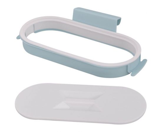 Навесной держатель для пакетов с мусором и крышка МУЛЬТИДОМ Размер 26х14х5.5 см VL58-122 – изображение 4