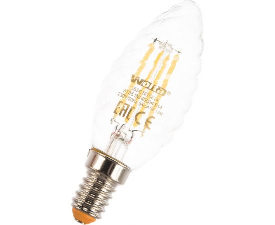 Лампа Wolta СВЕЧА LED FILAMENT, 4000К, 25SCTFT5E14 – изображение 6