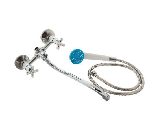 Смеситель для ванны G-lauf Solone с поворотным изливом и душевой лейкой, хром JIK7-A102-A – изображение 8