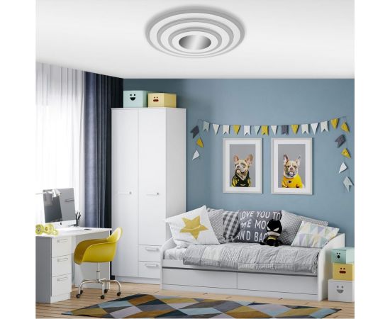 Светодиодная диммируемая люстра RITTER с ДУ LUCERA 3D 100Вт, 2700К+6400/K4200К/6400К+2700K, 7100Лм, 480x60мм 52034 4 – изображение 9