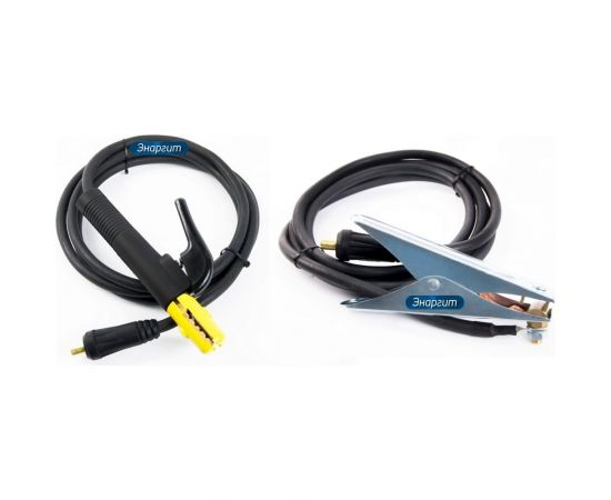 Комплект сварочных проводов КГ 1x25 Премиум (3+3 метра; вилка 35-50) ЭНАРГИТ КС125-33-3550-premium 