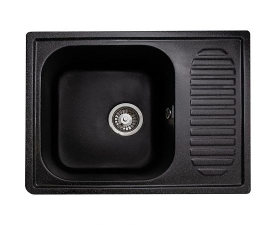Кухонная мойка GranAlliance GA-23 черный GA-23-308 