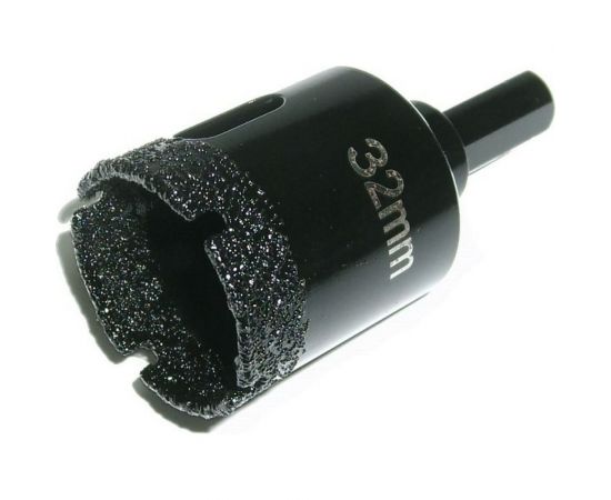 Коронка алмазная по керамограниту 32 мм PROFI 1/4 SKRAB 31132 