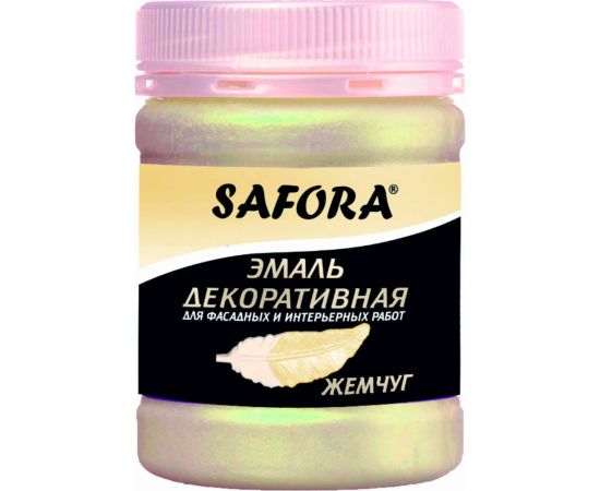Эмаль перламутровая SAFORA жемчуг ЭМ104/1 