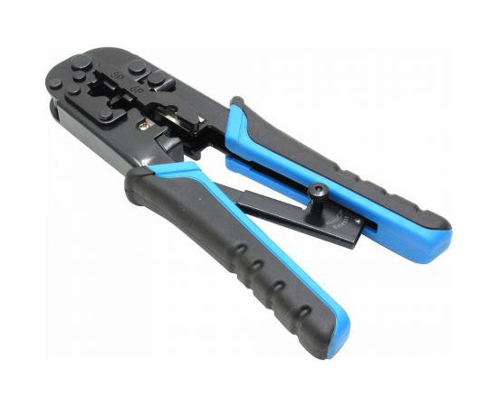 Обжимные клещи для обжима коннекторов 5bites 8P, 6P, 4P фиксатор и зачистка LY-T5684R 