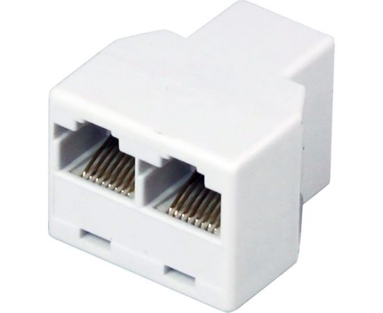 Сетевой переходник LAN REXANT гнездо RJ-45 (8Р8С) - 2 гнезда RJ-45 (8Р8С) 06-0112-B 