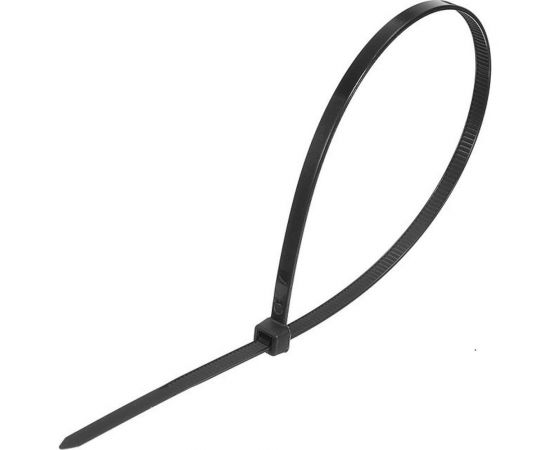 Кабельная стяжка АБК-СИЛА 4,8х200, черная, 100 шт. 11052065 