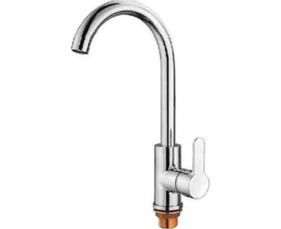 Смеситель для кухни LEDEME L4003 высокий излив, с гайкой 65889 