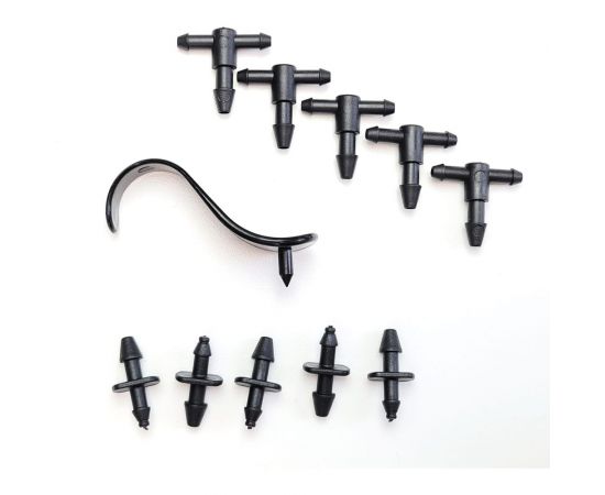 Набор фитингов для микротрубки 3 мм Профитт 4823655 