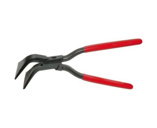 Кровельные изогнутые клещи STUBAI 45 градусов, шовные, ширина губок 18 мм 282101 