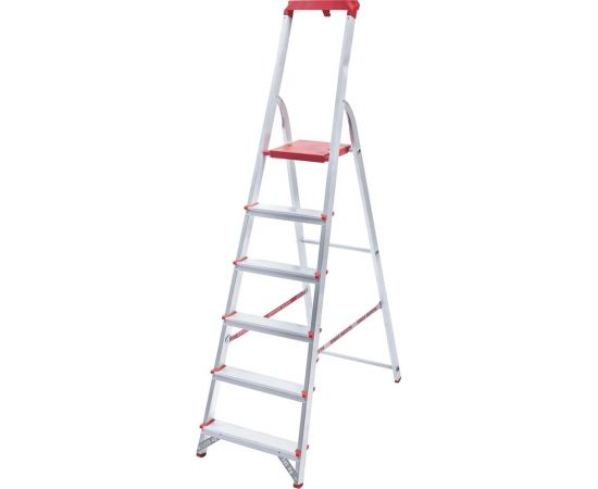 Алюминиевая стремянка с лотком-органайзером Новая Высота 10 ступеней 3150110 