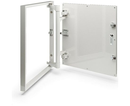 Стальной ревизионный люк под плитку Хаммер Стил 20x40 см 31200400 