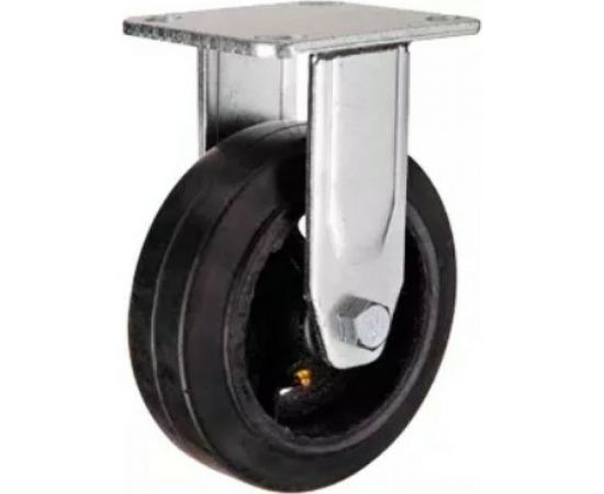 Колесо чугунное большегрузное неповоротное с панелью FCD 85 (250 мм; 350 кг) А5 1000096 