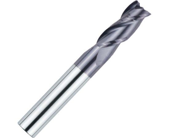 Фреза концевая цельная (12х30x75 мм; ц/х; 4Z; ВК8; TiAIN; DIN 6527) ИНСТУЛС 00001441624 