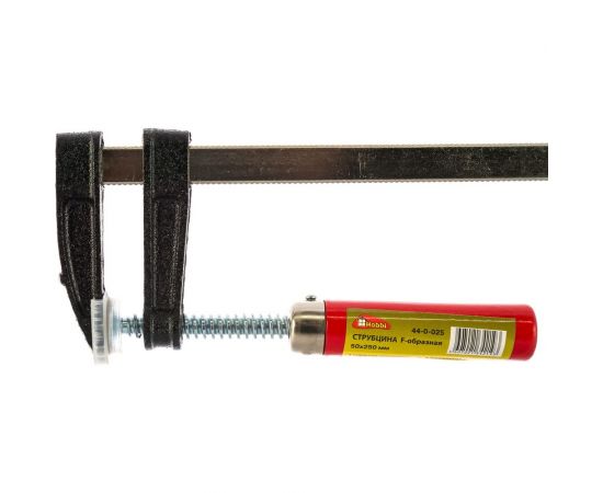 F-образная струбцина 50 х 250 мм Hobbi 44-0-025 – изображение 2
