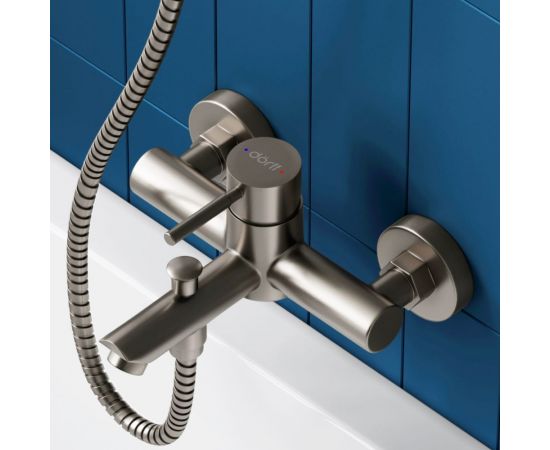 Смеситель Dorff Logic new для ванны и душа, из нержавеющей стали D3010000SS – изображение 2