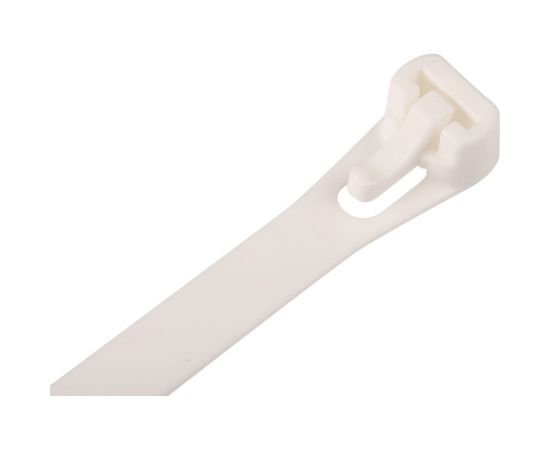 Многоразовая стяжка ЕВРОПАРТНЕР PRM 200x7 белая 50 шт 88259 – изображение 2