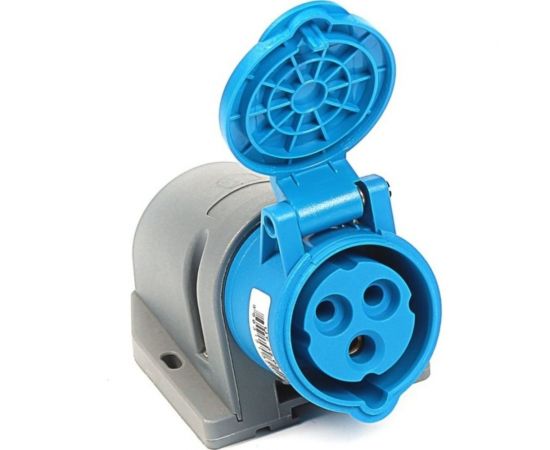 Кабельная настенная розетка TP Electric Зажимные контакты 16A, 250В, 2P+E, IP44 3120-307-0900 – изображение 2