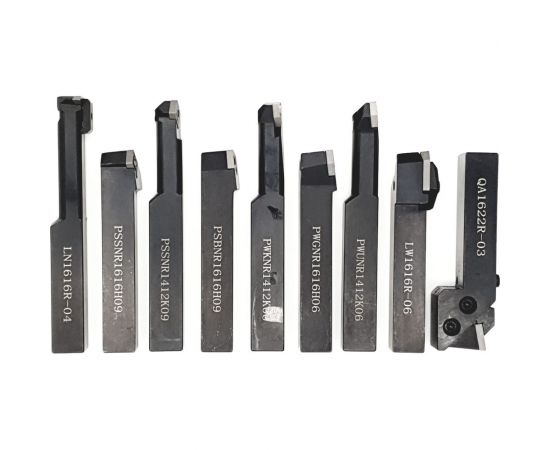 Комплект резцов со сменными пластинами (9 шт; 16х16 мм) ТЕХНОРЕАЛ МА400021520 – изображение 2