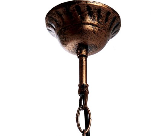 Садово-парковый светильник, шестигранный на цепочке 60W E27 230V, черное золото Feron PL125 11347 – изображение 3