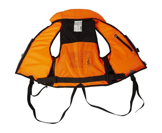 Спасательный жилет КОВЧЕГ Премиум, р. 2XL-3XL/54-56, до 115 кг, оранжевый-чёрный 725300753 – изображение 5