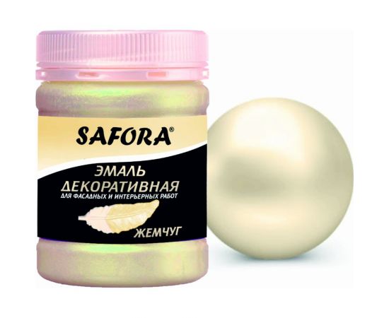 Эмаль перламутровая SAFORA жемчуг ЭМ104/1 – изображение 5