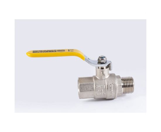 Шаровой кран для газа PROFACTOR PF GAS ручка рычаг, в/н 1/2 дюйма PF GBV 345 – изображение 5