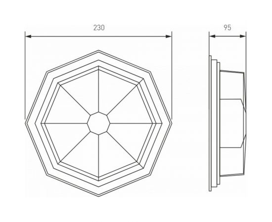 Садово-парковый светильник Elektrostandard Telarana S капучино (GL 1023D) a043661 – изображение 7