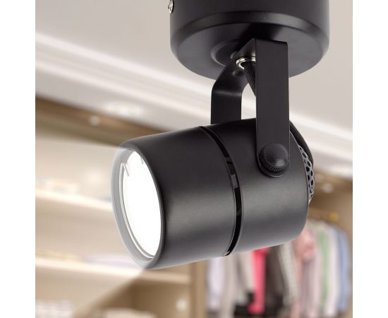 Светильник ЭРА, OL4, GU10, BK, накладной, черный, Б0044268 – изображение 7