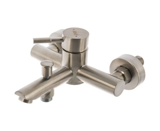 Смеситель Dorff Logic new для ванны и душа, из нержавеющей стали D3010000SS – изображение 8