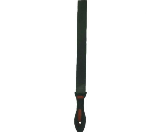 Плоский прямой напильник с ручкой PVC (200 мм, насечка №3 мелкая, по 4м сторонам) BAUM 3713200 