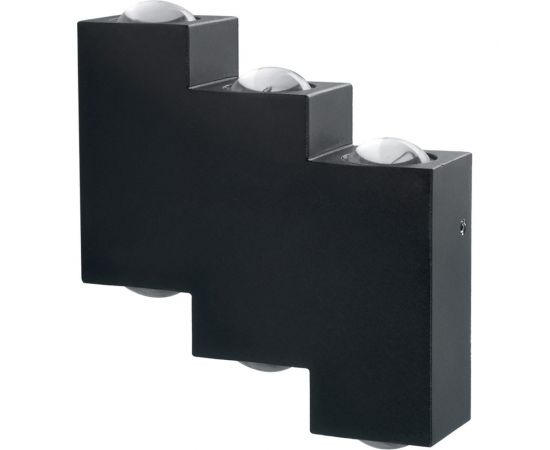 Уличный светодиодный светильник FERON DH110, 6x1W, 600Lm, 4000K, черный, 11704 