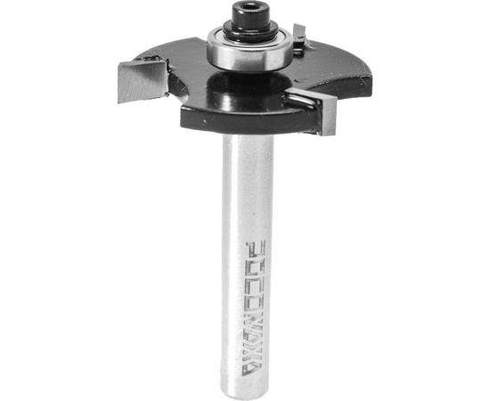 Фреза кромочная фальцевая с нижним подшипником серия 1023 (40x6x50 мм; Z3; хвостовик 8 мм) Росомаха 802315 