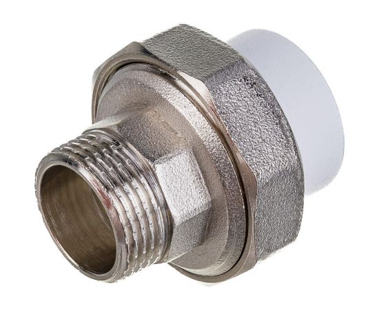 Комбинированная муфта TEBO TR-TB разъемная, наружная резьба, американка, 25x3/4 O-ring 015022105 