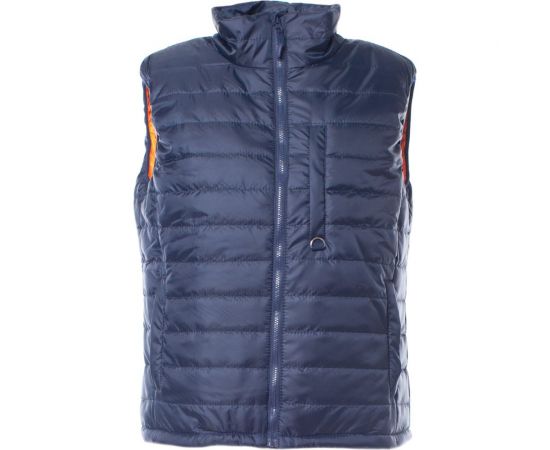 Утепленный жилет Спрут КАНАДА синий/оранжевый, р.52-54/104-108 129445 