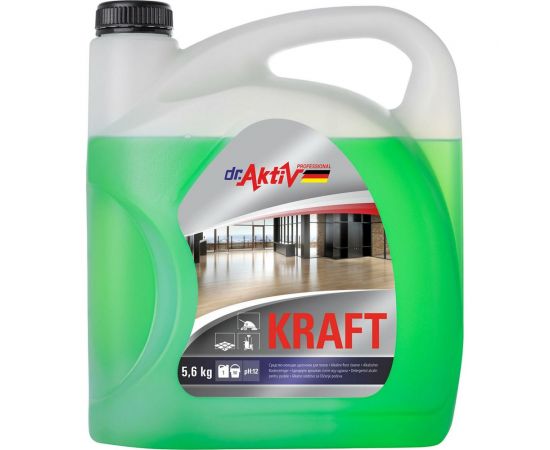 Моющее щелочное средство для полов Sintec Dr.Aktiv Kraft 5.6 кг 802604 