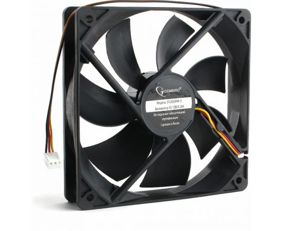 Гидродинамический вентилятор Gembird 120x120x25 3 pin провод 30 см D12025HM-3 