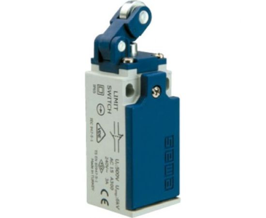 Концевой угловой выключатель медленного переключения Emas 1-но направленный, 240В, 3А L5K23MIM311 