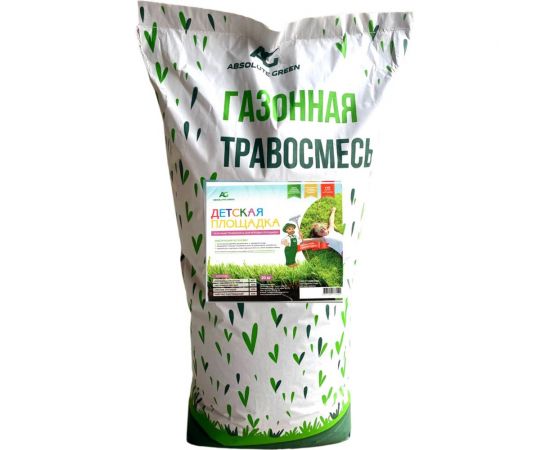 ABSOLUTE GREEN Газонная травосмесь Детская Площадка 20 кг 00000000488 
