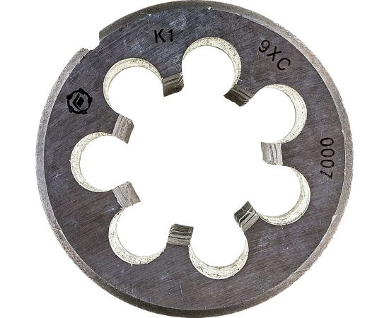 Плашка, коническая К 1 дюйм 9ХС ТМ Туламаш 58001 