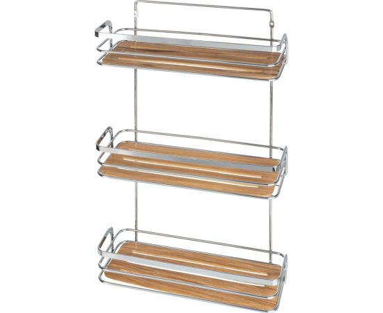 Полка для ванной комнаты Fora Wood тройная FOR-WOD03 